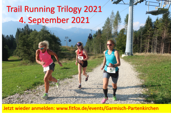 Trail Running Trilogy 2021 - Save the date: 4. September 2021